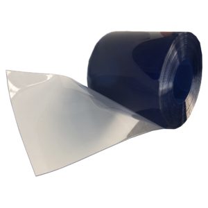 PVC strokengordijn 400 x 4 mm helder per 50 mtr